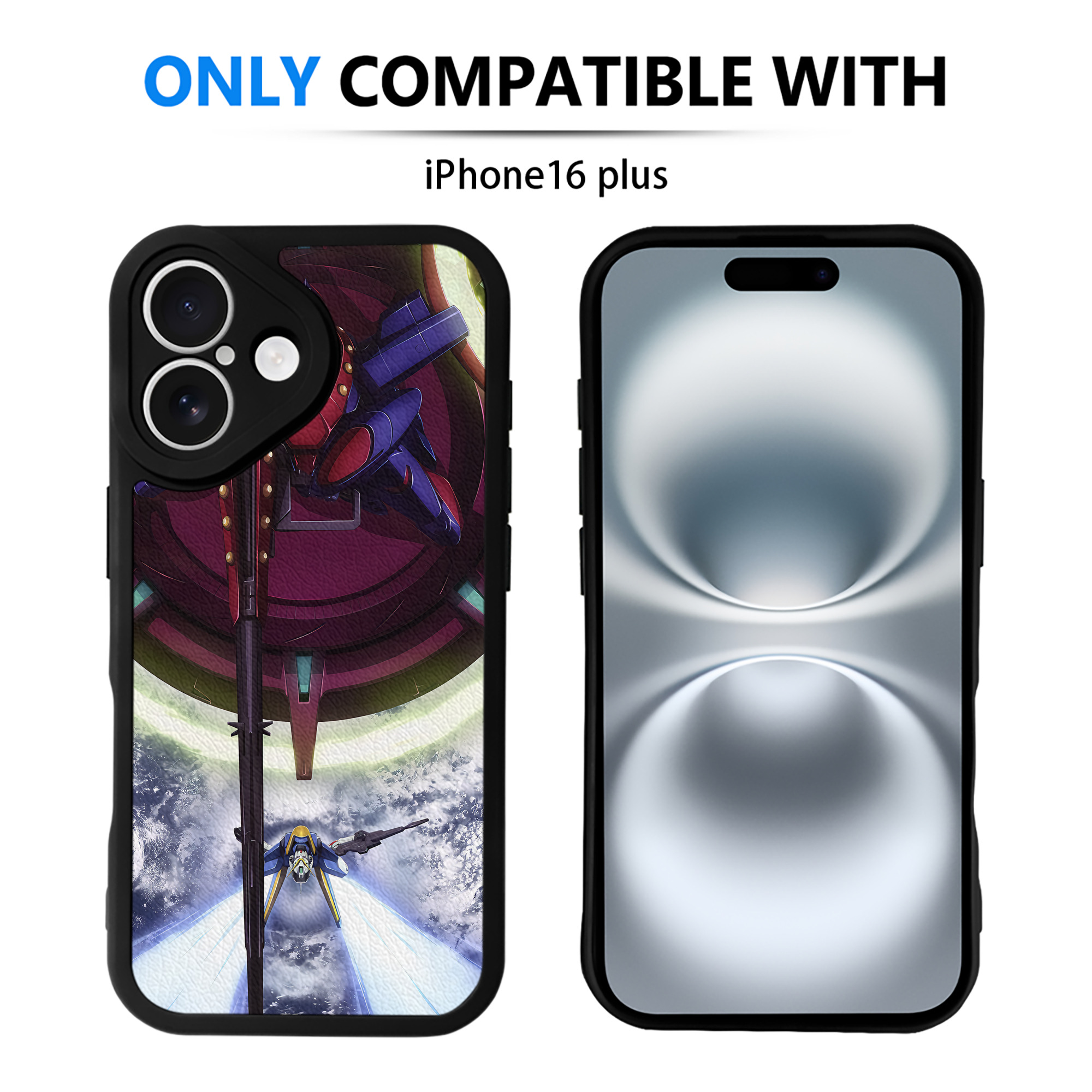 （画像用） 機動戦士ガンダム Mobile Suit Gundam 【iPhone 16シリーズ対応】シリコンスマホケース（レザー調） 材質：シリコン